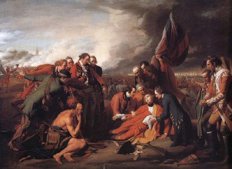 Benjamin West The Death of General Wolfe oil painting picture